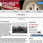 Balmer's Brake Service school project https://www.marchtwenty.com/class-project/