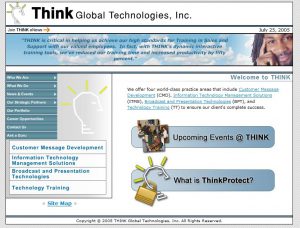 Think Global Technologies website