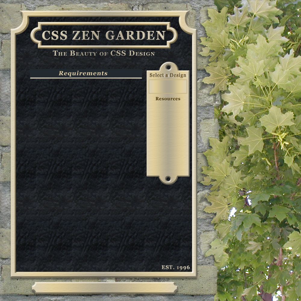 CSS Zen Garden Screenshot