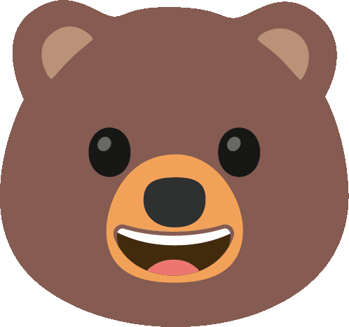 A Bear Smiling