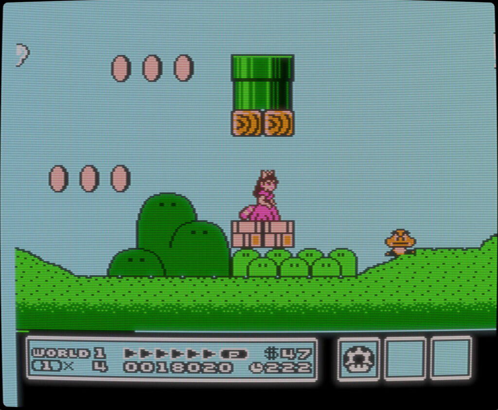 Screenshot from Super Mario Bros 3 Plus